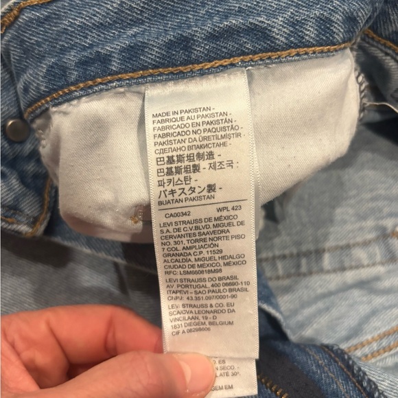 Levi’s SilverTab ’94 Baggy Jeans – Light Wash, Size W27/L31, Y2K Vintage Style - Picture 4 of 6